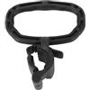 LIYJTK Detachable Kettlebell Grip Convert Dumbbells Into Kettlebells Non Slip Handle for Home Gym Workout Space Saving Plastic Black