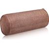 Gatuida Cuscino Yoga Cilindrico in Cotone Lino, Supporto Multifunzione Confortevole | Colore Caffè, Imbottitura in Cotone Perlato, Forma Semplice e Versatile