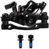 NHABXGDS Pinza Freno a Disco Meccanico per Bici da Strada MTB Freno a Cavo Anteriore Posteriore a Trasmissione Singola per Bici da Strada di Montagna(Front Brake)