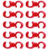 HGENAHGTF 10pcs Biciclette Freno Filo Titolare con Forte Grip Ciclismo Linea Freno Fastener per la disposizione dei cavi della bici Peso leggero Cable Clip
