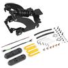 Generic Ammortizzatore for Scooter elettrico for Se-gway F2 F2PRO F2Plus Accessori di riparazione del kit di sospensione posteriore di smorzamento modificato(Zwart)