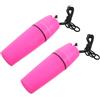 Healeved 2 Pezzi Dry Box, Contenitore Galleggiante Rosa in Plastica, Portatile, per Canoa e Surf, Contenitore Subacqueo per Oggetti Asciutti