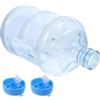 SHINEOFI Contenitore Acqua per Campeggio da 5l in PC Leggero a Tenuta Stagna, Bottiglia Sportiva Blu Ampia Apertura per attività Sportive e Uso Indoor