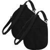 BESTOMZ Custodia Protettiva per Racchetta da Tennis e 2 Pezzi Ping Pong | Oxford e Neoprene, Nero, con Borsa a Rete e Tracolla, Design Leggero e Facile da Portare