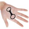 RAFGALDEX Clip riutilizzabile per boccaglio in silicone, facile da staccare, con bloccaggio sicuro per cinghie da nuoto e tubi ovali, clip per snorkeling in silicone resistente