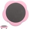 SHINEOFI Dischi Scorrevoli per Esercizi, Abdominal Disc a 5 Ruote a Forma di Fiore, Plastica Rosa, per Allenamento Addominale e Home Fitness