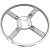 MeevrgR Pulegge per cyclette, movimento centrale, corona in alluminio, 280 x 19 mm