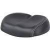 Toddmomy Sella Bici Senza Naso Ergonomica per Sedile Ammortizzato in Pu e Pp Nero Comodo Facile da Montare per Bicicletta da Corsa e Mountain Bike