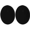 jojofuny 2 Pezzi Porta Pad per Carteggiatura Palla da Bowling in Eva Nero | Supporto Portatile 4, 84x4, 84 Pollici, Finitura Rapida per Competizione e Gioco, Compatibile Diverse Texture