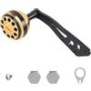 FGDTREE Mulinelli Power Handle Single Knob Alluminio Rotante Reel Rocker Arm Grip Baitcasting Bobine Maniglie di Potenza Mulinello Rotante Maniglia Grip