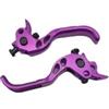 NHABXGDS Maniglia della Leva del Freno Adatta per Shimano SLX M6100 XT M8100 Accessorio di Riparazione per la Sostituzione del Freno Idraulico(A Pair of Purple Bra)