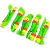 Marchfunny Esca da nuoto segmentata, 7,8 cm, 10 pezzi, resistente agli strappi | Materiale morbido in PVC, design resistente agli strappi, lunghezza 7,8 cm, 10 pezzi per scatola, ideale per pesce persico