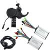 Generic Scooter Elettrico Single Drive 48V 23A Dual Drive 48V-60V 28A Solo Controller brushless con acceleratore Display LCD Chiave(48V-60V Set)