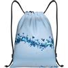 Pidgazdfgv Chaotic Particles Zaino con coulisse Sport Palestra Sackpack Tasche in rete Resistente all'acqua Borsa a corda Donne Uomini, Nero , S, Classico