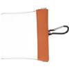 SHINEOFI Borsa Porta Tee da Golf Trasparente in Pu con Chiusura Automatica, Pratica e Resistente, Scomparti Separati per Organizzare i Tee Durante Gioco in Movimento