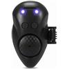 CHICIRIS Allarme di Abboccata da Pesca con Indicatore LED, Resistente | Costruzione in Gomma ABS, Volume e Tono Regolabili, modalità Silenziosa, Compatibile con Canne da Pesca Standard,