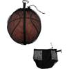 Psxixjsm Rete per palloni, pratica sacca con coulisse e clip a moschettone, borsa a rete portatile, adatta per calcio, basket, pallavolo, pallamano e altre palline sportive