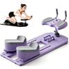 Generic Pilates Reformer - Macchina per addominali a rimbalzo automatico, brucia grassi per palestra domestica, attrezzo multifunzionale per addominali