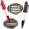 Generico Golf Ball Marker - Alignment Stencil Tool,Quick Drying Writing Pen Template