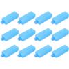 LIGIGWASH Blocchi di Ghiaccio Riutilizzabili, Ice Cube Trays, 12 Pezzi, PE, Leggeri, Facile Installazione, per Lunch Box, Scuola e Viaggio