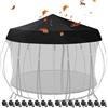 Generico Tenda Trampolino Blocco Solare Resistente UV Antistrappo Impermeabile