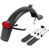 Generic Kit parafango Posteriore for Xiaomi M365 PRO 2 1S Mi3 Scooter Elettrico parafango Posteriore con fanale Posteriore Gap Cover Pad Pezzi di Ricambio di Ricambio