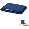 Generic Cuscino di supporto per sedile gonfiabile, per campeggio, pesca, stadio, con striscia riflettente