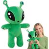 Jxuegiz 1 peluche alieno, 23 cm, verde