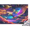 ISVMBMYGRWOw Aquila Cosmica Colorata Puzzle 1000 Pezzi per Adulti Gioco per Famiglia 52x38cm/1000pcs