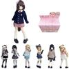 niannyyhouse BJD - Set di 6 figurine Blind Box, serie Denpa Girl, bambola articolata con vestiti, action figure da collezione