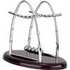 LetCart Newtons Cradle Balance Balls, palla educativa per l'equilibrio scientifico, strumento per alleviare lo stress, decorazione da scrivania per l'ufficio di casa