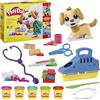Play-Doh Coffret Le Cabinet Vétérinaire, Mallette Transportable avec Chien, 10 Outils et 5 Pots de Pâte à Modeler Atoxique, Jouet Créatif pour Enfants dès 3 Ans