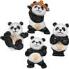 Alipis 16 Pezzi Di Fitness Modello Di Panda Simulazione Panda Giocattoli Cake Toppers Giocattolo Figura Piccolo Decor Figurine Mestiere Decorazioni Di