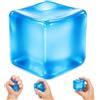 Ourdort Stress Cube Squishy,Antistress Ice Cube Fidget Cubo,Cubo Giocattolo Fidget