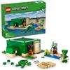 LEGO Minecraft Beach House della Tartaruga - Giocattolo con Figure di Animali e Mob, Accessori come un Tavolo da Crafting - Regalo per Gamer, Bambini e Bambine da 8 Anni in su - 21254