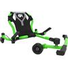 EzyRoller Spinner Ride On Scooter for Kids & Toddlers, Outdoor Ride on Toy with Caster Wheels for Drifting & Tight Turning, Up to 150 lbs, Ages 4 & Up - Green
