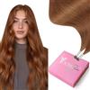 YoungSee Extension nano in capelli veri, in rame, processo a freddo | Extension Nano Anelli Zenzero, Nano Extension, Stile Naturale, Applicazione Flessibile, per Matrimonio, per parrucchieri
