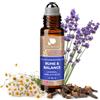 PHINTIN Roll-On Tranquillo & Balance - 100% naturale - Lavanda, Camomilla & Garofano - Olio aromaterapia per relax e consapevolezza - con olio di mandorle e jojoba - 10 ml