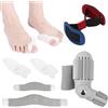 RUKAN Tutore Alluce Valgo Correttore Alluce Valgo, Pack di 3 Divaricatori per Alleviare Dolore e Raddrizzare Dita Piedi Rettilineo Correzione Protezione Alluce Valgo per Sollievo Dolore