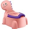 Glenmore Vasino Per Bambini Bimbi Water WC Portatile, Dinosauri Gabinetto Sedile con Coperchio, Viaggio, Baby Toilette, Poltroncina, Piccolo Sedia Rosa