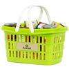 Theo Klein 7261 Alnatura Shopping Basket I Riempito con cartoni e lattine per il negozio I Giocattolo per bambini da 2 anni