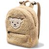 Steiff 600135 Borsa in peluche con orsacchiotto, beige, taglia unica