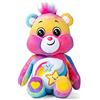 Basic Fun Care Bears Orsetto Dare To Care 22cm Bean Plush, Giocattolo di Peluche da Collezione, Giocattoli Morbidi per Bambini, Orsetti Morbidi per Ragazze e Ragazzi, Adatti per Bambini e Bambine