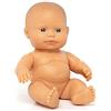 Miniland Bambola neonato pelle chiara 21 cm per immaginare e imparare