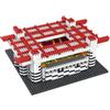 FOCO Con licenza ufficiale AC Milan modello di mini stadio BRXLZ da costruire con mattoncini 3D