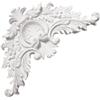 LOVSSU Stili multipli Decorazione della casa Soffitto in PU Profili for facciate continue Modanatura degli angoli parete angolare cornice(24x24cm)