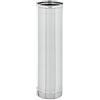 ALLINOX Tubo In Acciaio INOX L1000 mm Modulo Uscita Fumi Canna Fumaria Per Camino o Stufa MADE IN ITALY (DN 140)