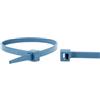 Plastic Hardware Store Fascette in Plastica Detectabili, Fascette Stringicavo per Cablaggi di Cavi e Fissaggi, Rilevabili ai Raggi Xr - 200X3,6 - Blu - 25 pezzi - Plastic Hardware Store