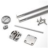 EVOTRADE Kit Raddrizza Ante per Armadi - Asta Tendi Anta + Kit Fissaggio - Altezza a Scelta (1344 MM)