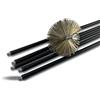 Kibros Kit spazzacamino classico non intubate acciaio Ø 250 mm 5 aste